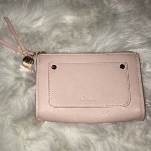 Chloé pink clutch!!